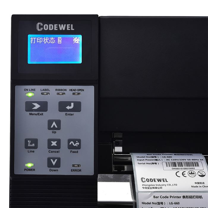 industrial thermal transfer printer