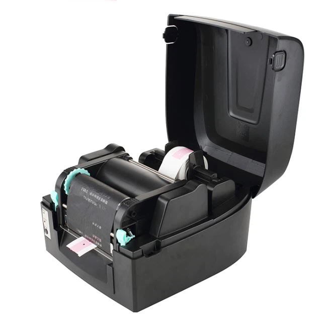 מדפסת ברקוד להעברה תרמית שולחנית